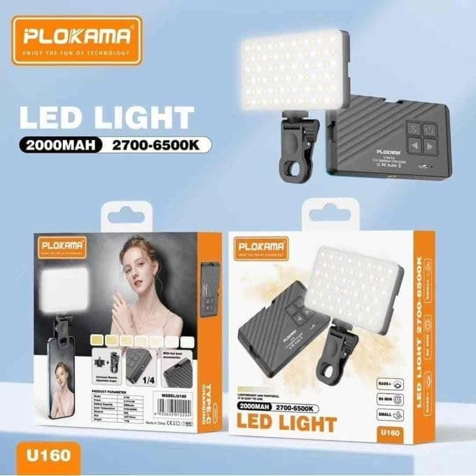 PLOKAMA U160 360° Rotating Professional LED Video Light view 6
