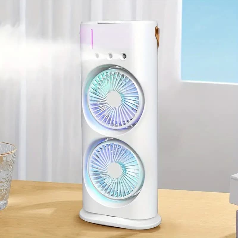 Portable Air Conditioner Fan With Mist Spray view 1