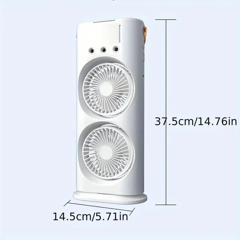 Portable Air Conditioner Fan With Mist Spray view 2