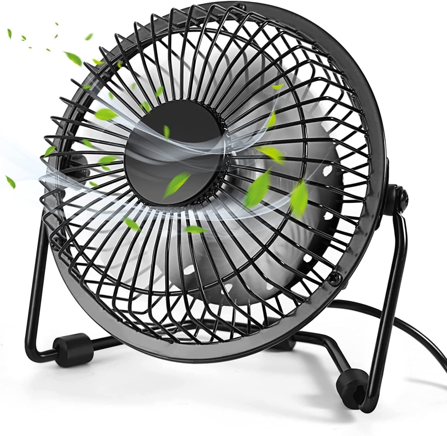 Portable Desktop High-Velocity Fan With Quiet Operation USB Powered view 1