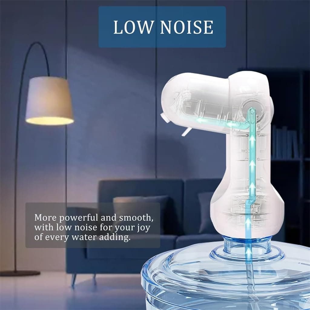 Portable Electric Jar Water Pump Type C USB Rechargeable Foldable Water Dispenser view 5
