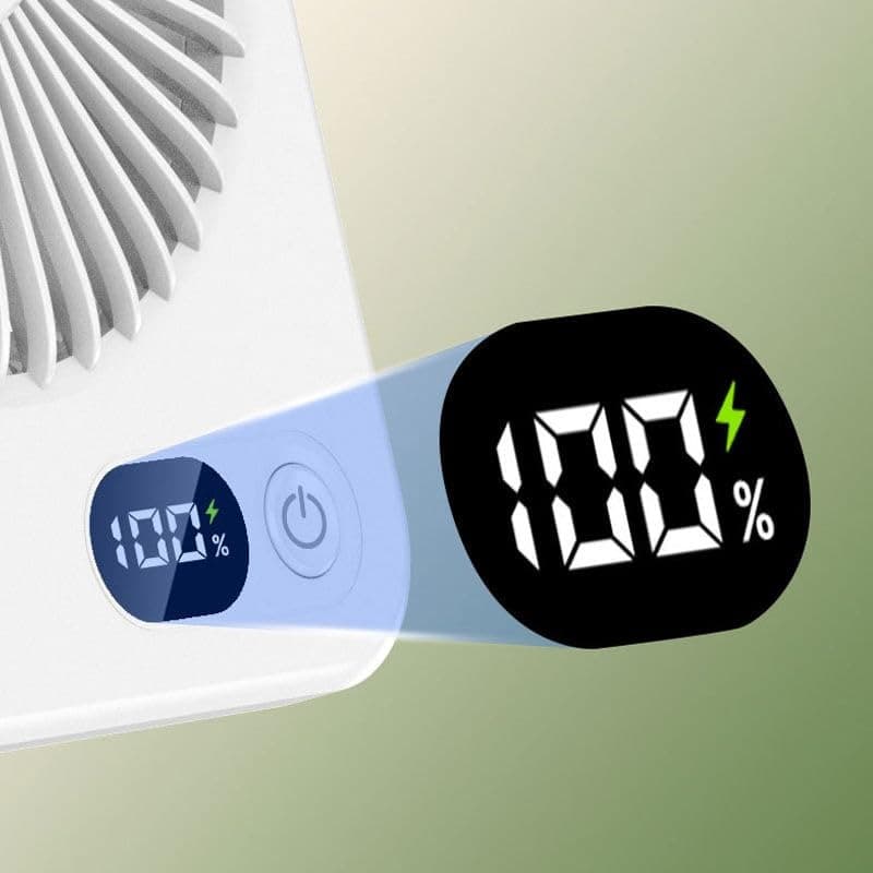 Portable Lightweight Rechargeable Wireless Handheld Fan view 2