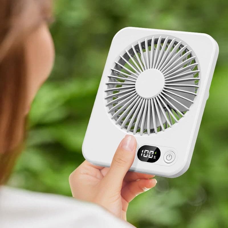 Portable Lightweight Rechargeable Wireless Handheld Fan view 4