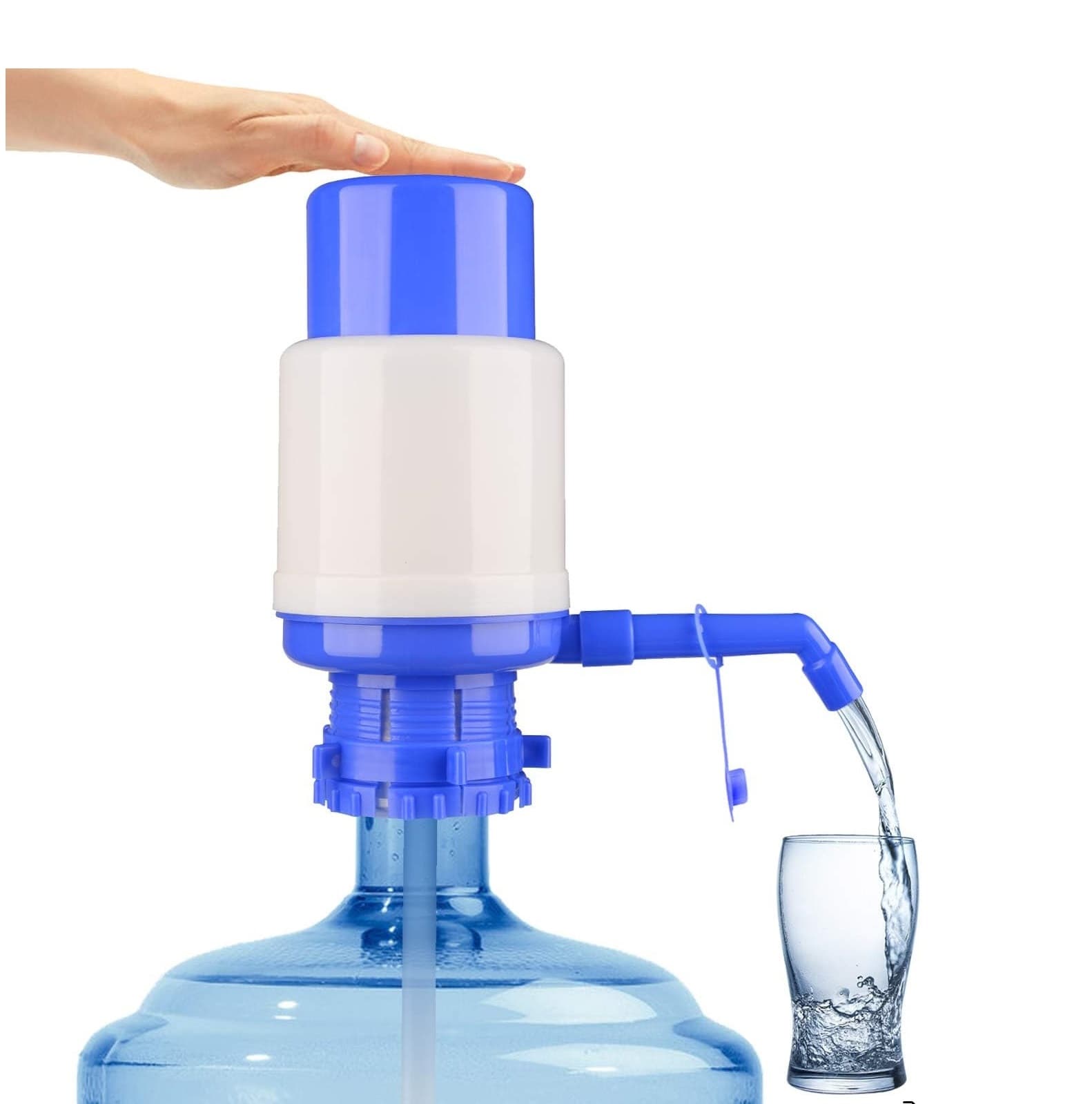 Portable Manual Water Bottle Jar Pump view 1