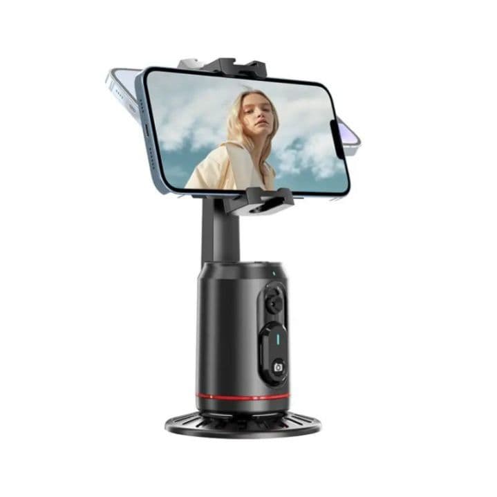 Q02 360° Auto Face Tracking Selfie Stick Tripod view 2