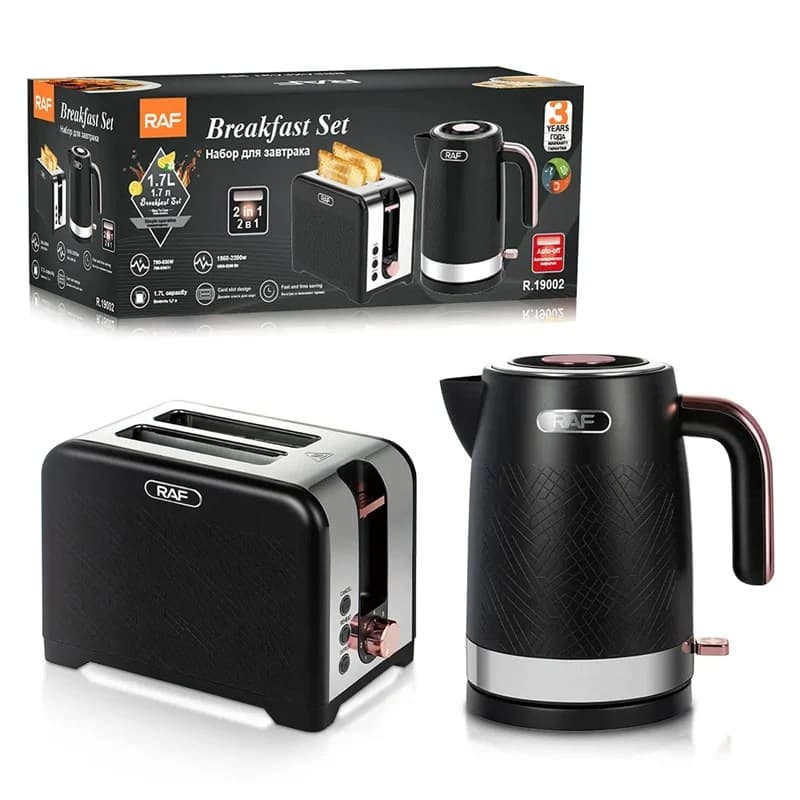 RAF R19002 Teapot And Toaster 2 In 1 Set view 1