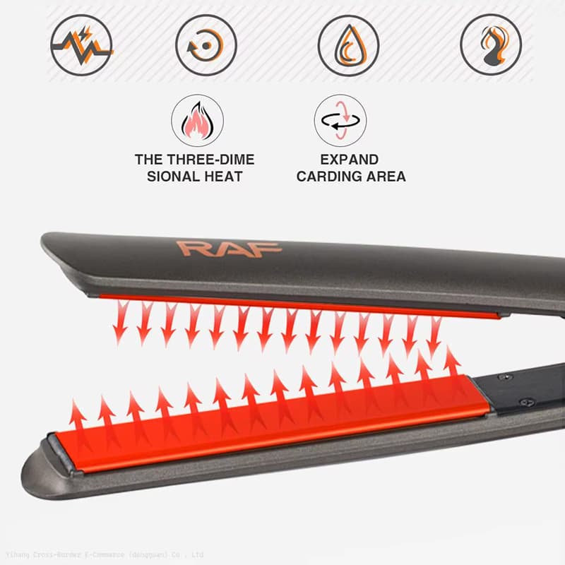 RAF R4130 Hair Straightener 41W Power Hair Straightener 210 °C Hair Iron view 3