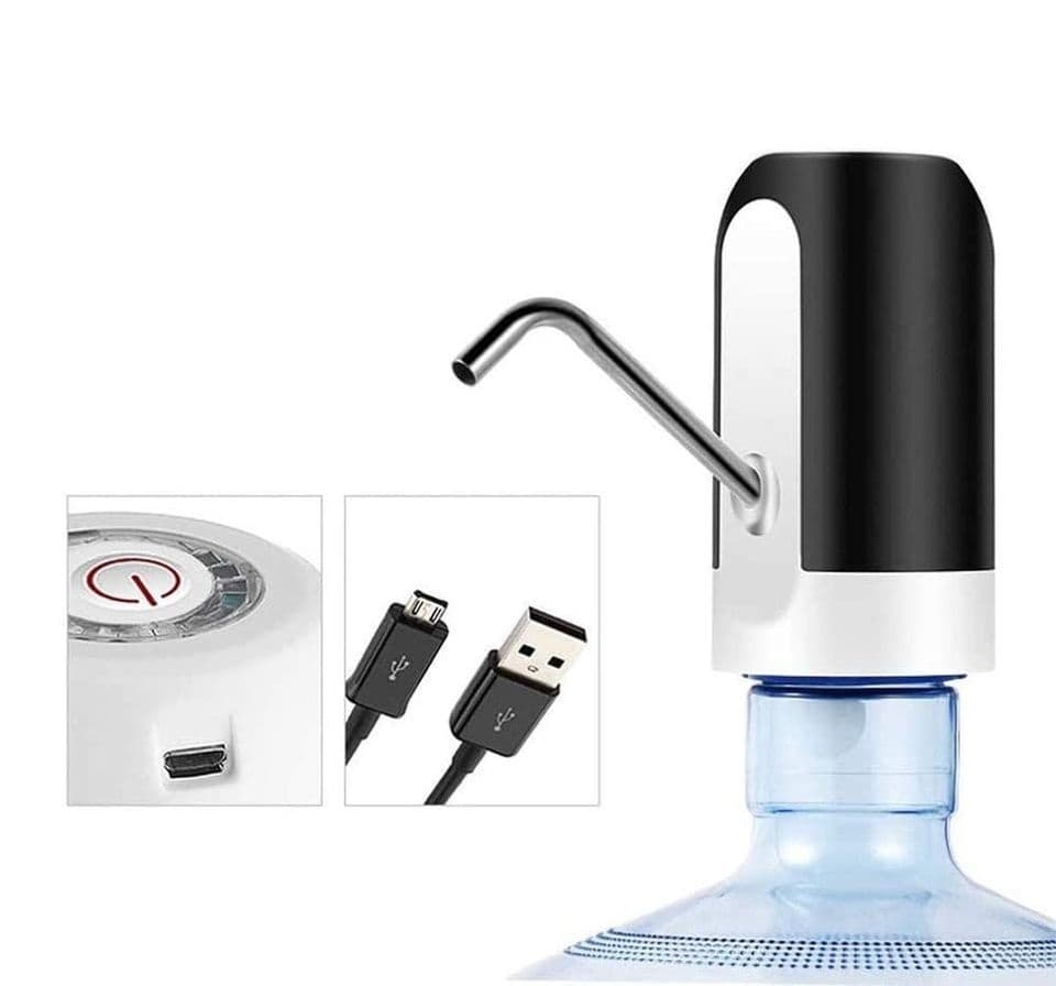 Rechargeable Automatic Water Jar Pump view 2