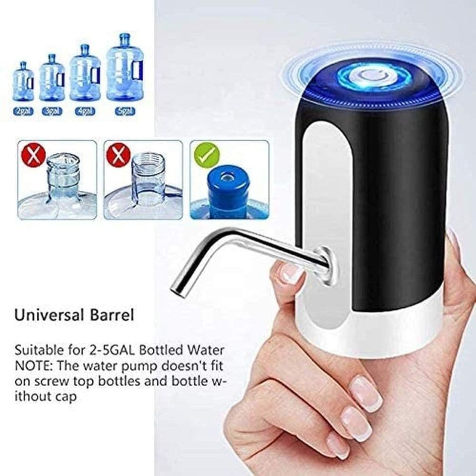 Rechargeable Automatic Water Jar Pump view 3