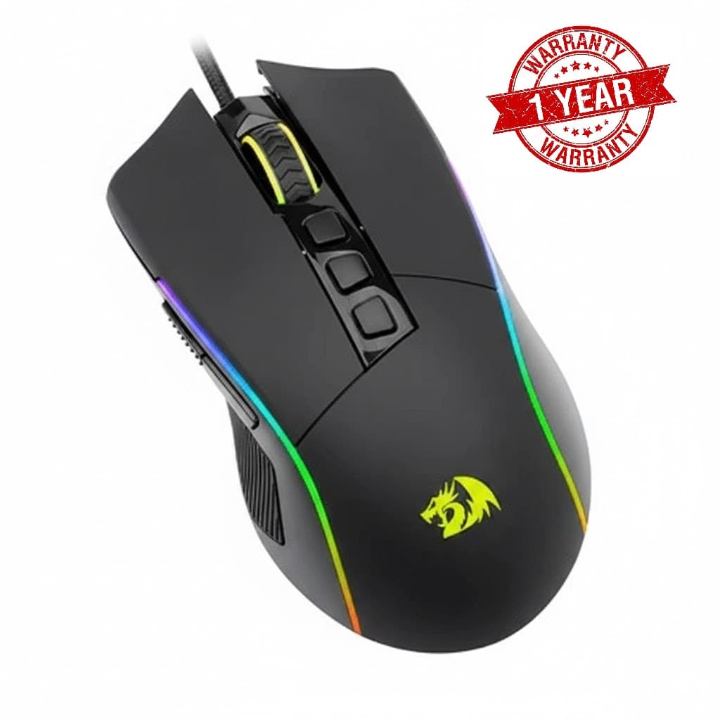 Redragon M812 Plank RGB Wired Gaming Mouse view 1