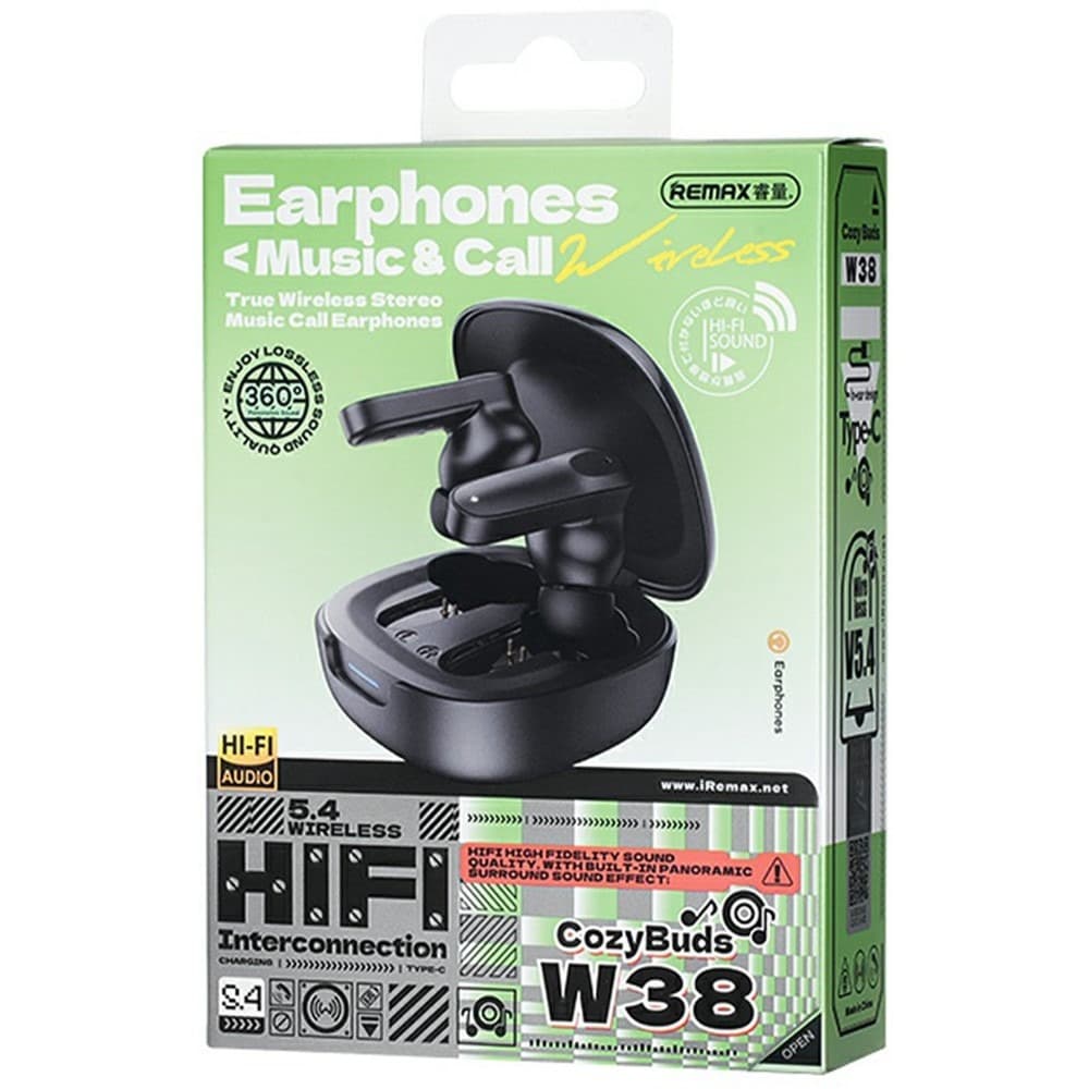 Remax CozyBuds W38 True Wireless Bluetooth Earbuds view 5