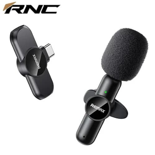 Remax K09 Ryusic Series Type C Live Stream Wireless Microphone view 1