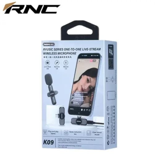 Remax K09 Ryusic Series Type C Live Stream Wireless Microphone view 3