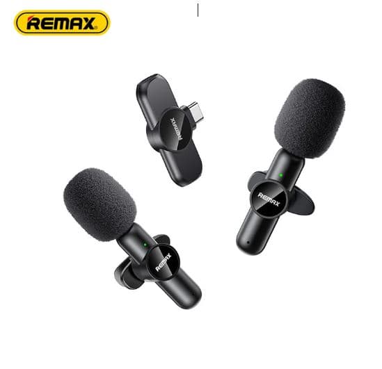 Remax K10 Creative Lifestyle Ryusic Series Double Mic Steam Wireless Microphone view 1