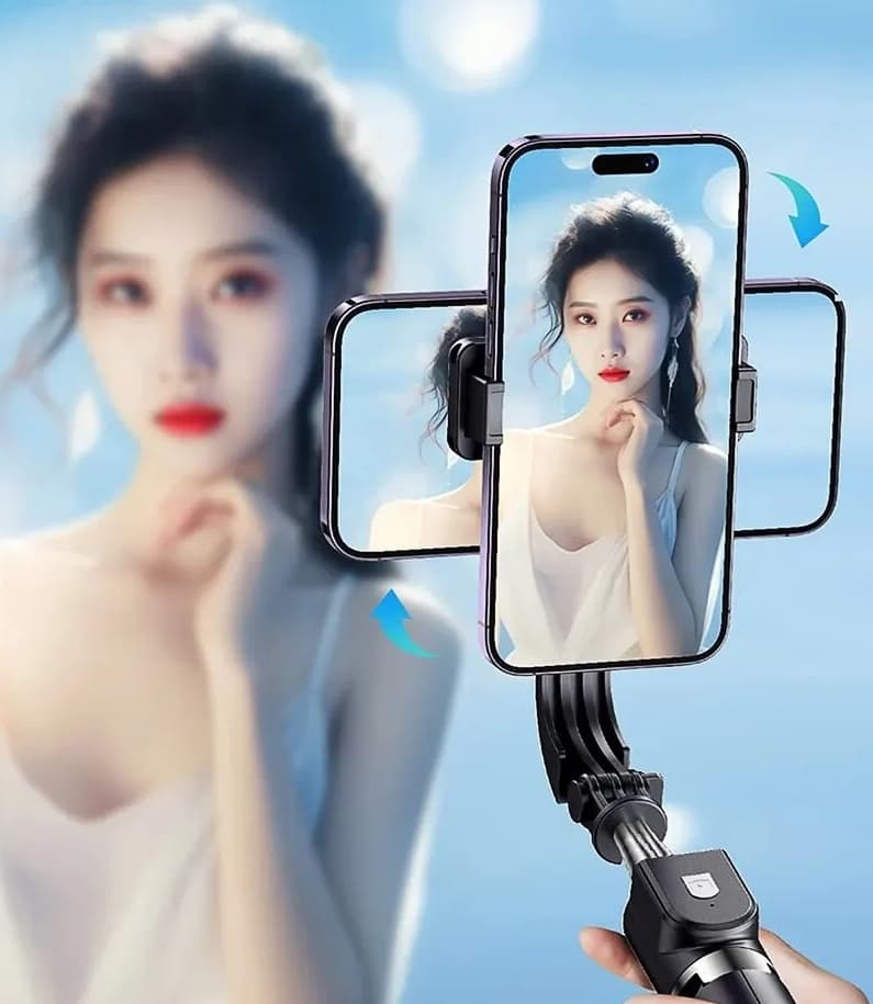 Remax P17 1.3M Selfie Stick Tripod With Wireless Bluetooth Remote Control 360 ° Rotation view 3