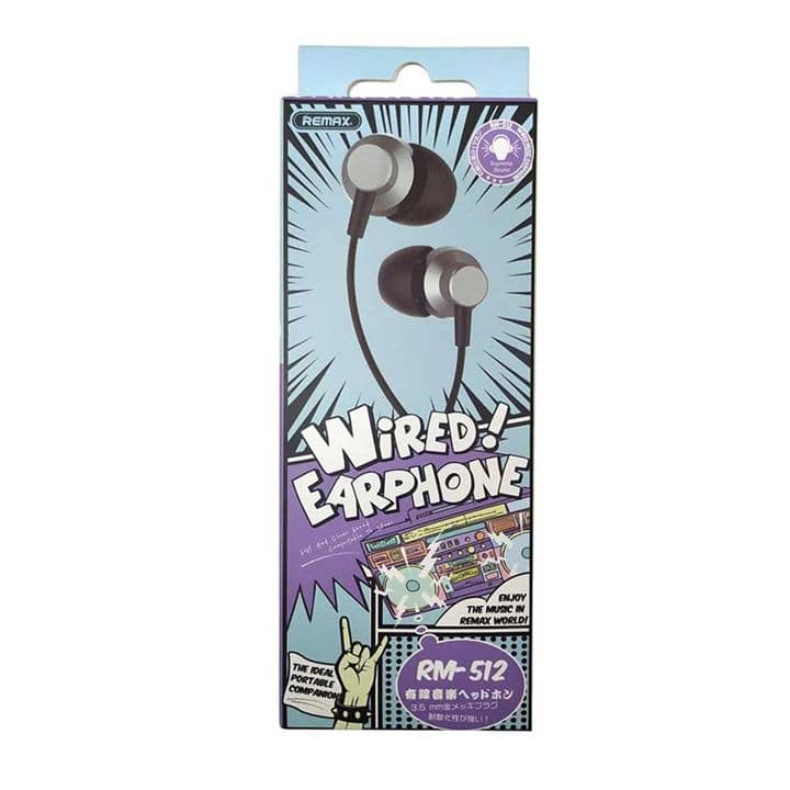 Remax RM 512 Wired Music Earphones view 3