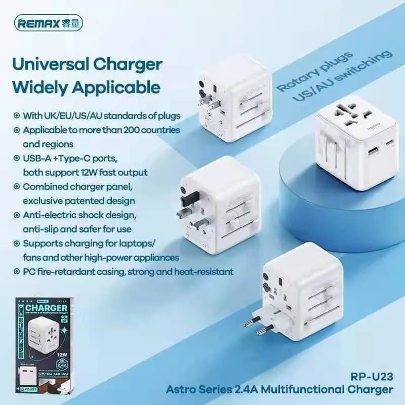 Remax RP U11 35W Universal Travel Adapter Converter view 2
