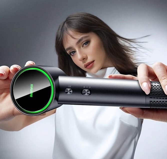 Remax RS HD06 High-Speed Negative Ion Hair Dryer – 1600W Professional Styling view 3