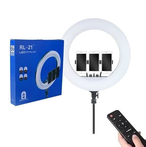 RL21 LED Soft Ring Light With Remote And Stand view 1