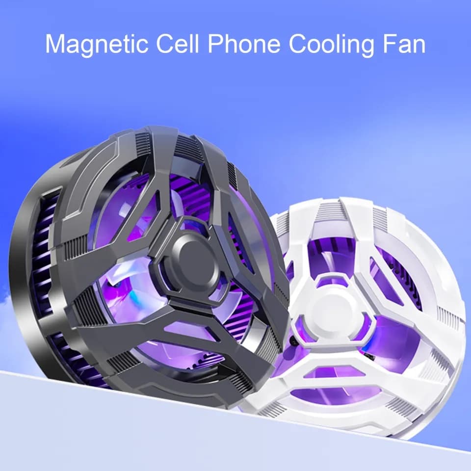 S25 Mobile Phone Cooler Fan 15W Magnetic Semiconductor Radiator view 2