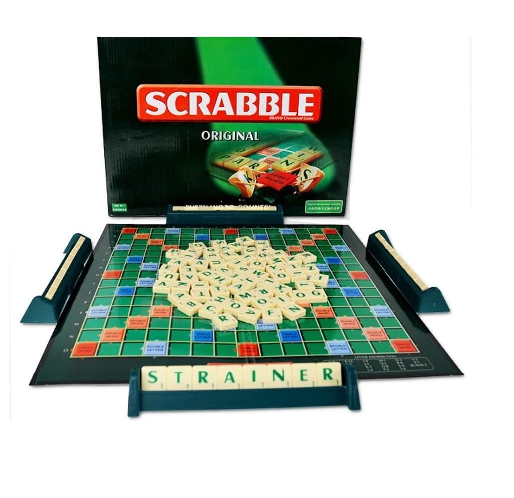 Scrabble Original Words Board Game view 1