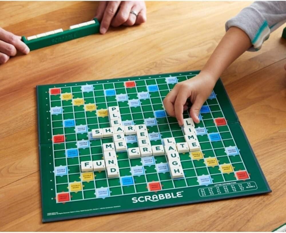 Scrabble Original Words Board Game view 3