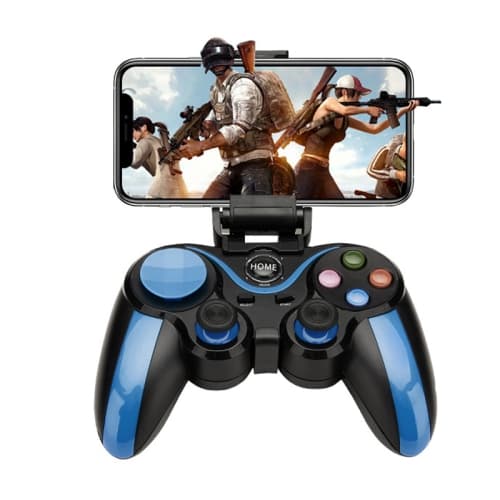 SHINECON S9 For Android/iOS Phones Wireless Bluetooth Direct Play Game Handle With Holder view 1