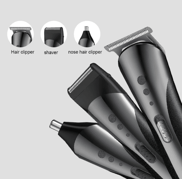 Shinon SH1976 3 In 1 Professional Grooming Kit Cordless Hair Clipper Foil Shaver & Nose Trimmer Set view 3