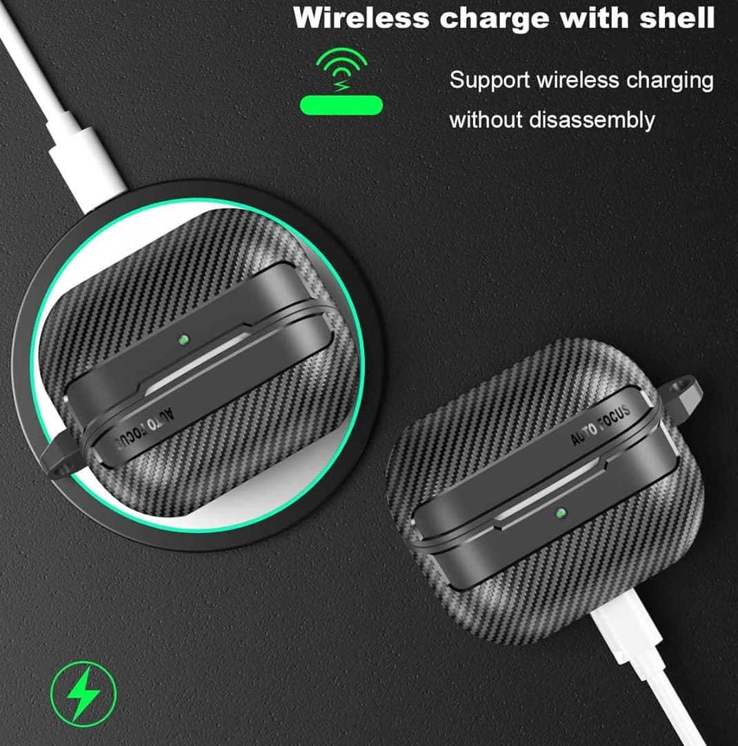 Shockproof Wireless Earphone Cover Case For Samsung Galaxy Buds 3 Buds 3 Pro view 3