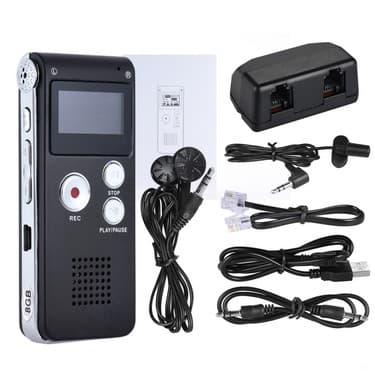 SK-012 8GB Voice Recorder USB Professional Dictaphone Digital Audio With WAV MP3 Player Record view 5
