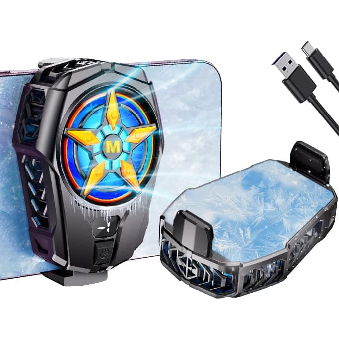 SL09 Semiconductor Mobile Phone Cooler With LED Temperature Display view 1