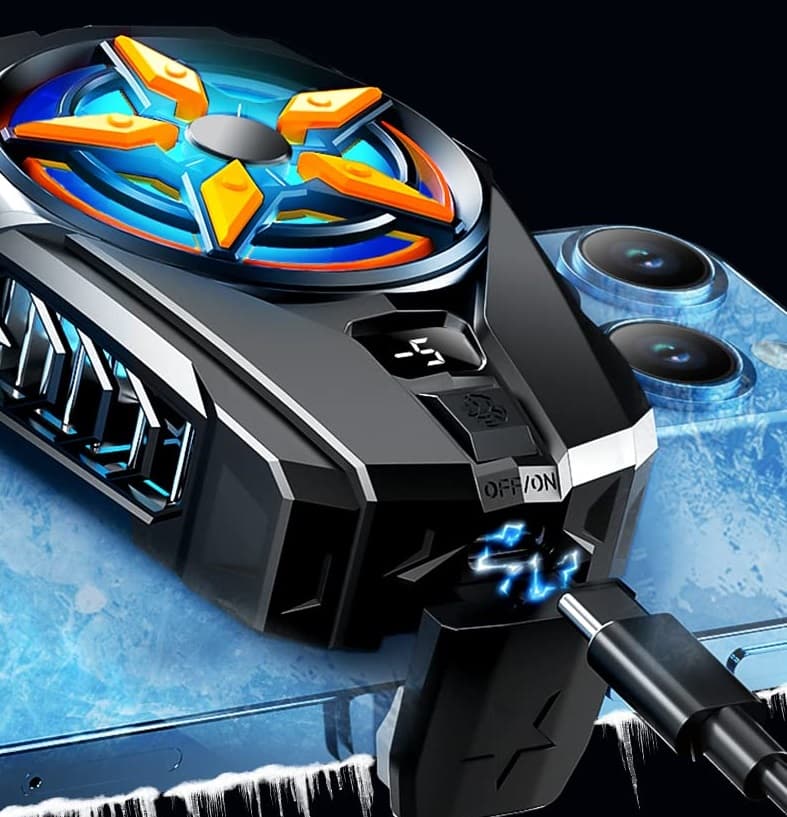 SL09 Semiconductor Mobile Phone Cooler With LED Temperature Display view 2
