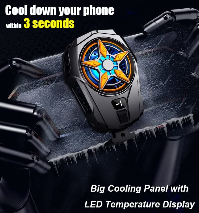 SL09 Semiconductor Mobile Phone Cooler With LED Temperature Display view 3