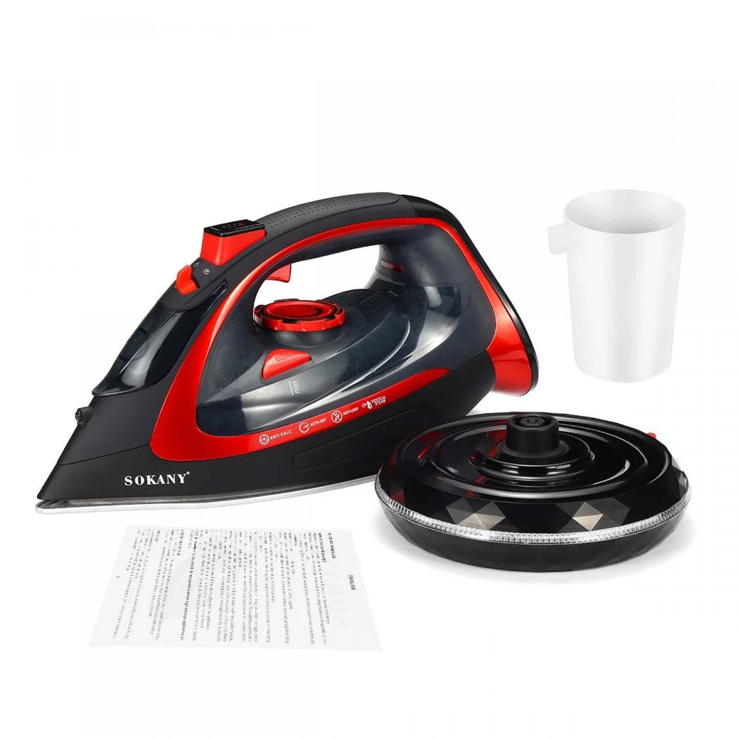 Sokany EL 9518C Wireless Steam Iron view 2