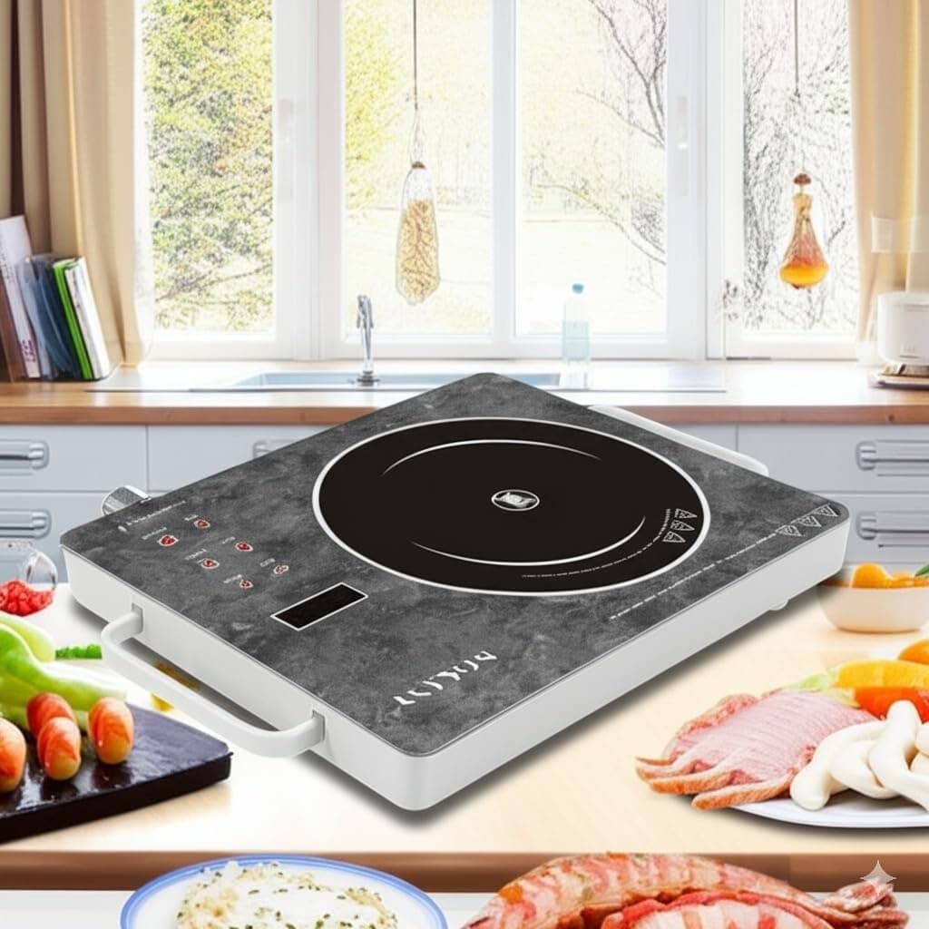 SOKANY SK07050 Electric Infrared Cooker – 3500W High-Power Electric Stove Digital LED Control Panel view 2