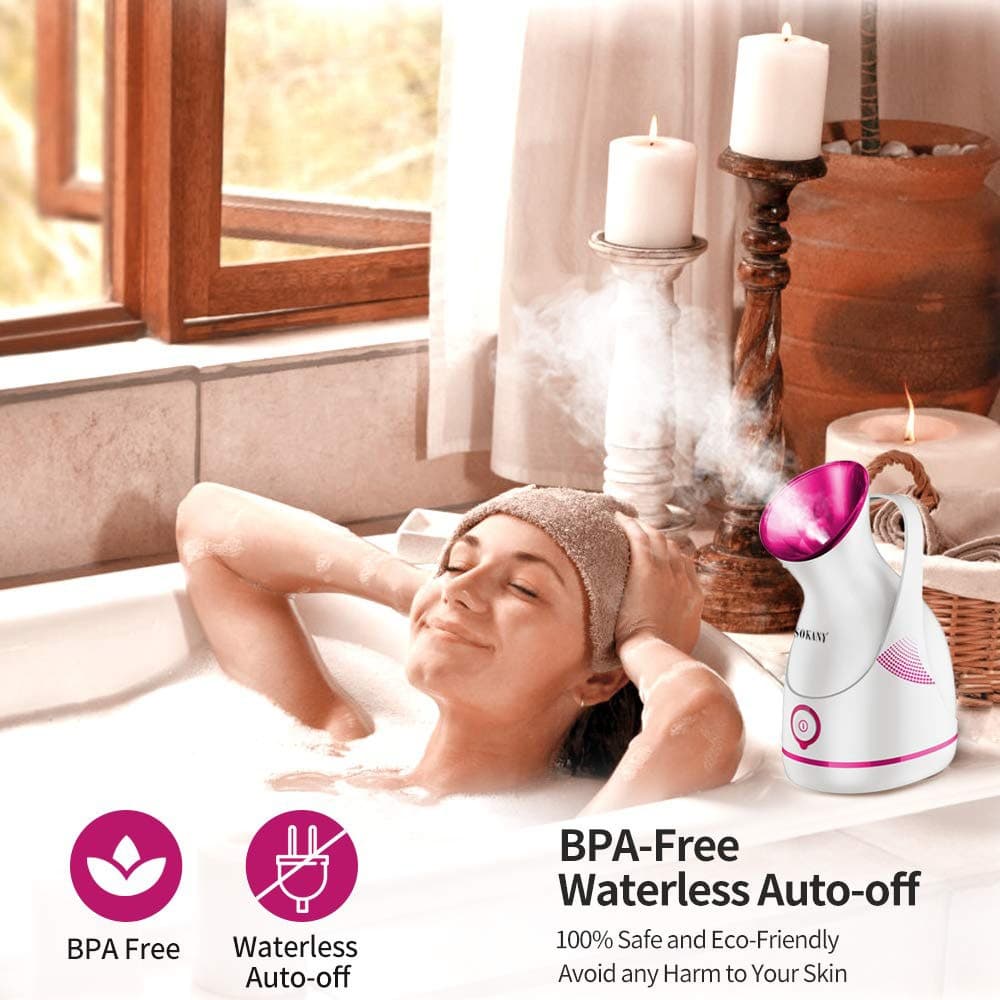 Sokany ZJ6380 Household Electric Ionic Face Steam Facial Steamer view 2