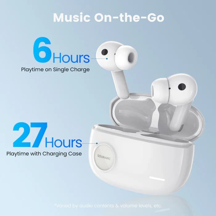 SOUNARC Q2 Active Noise Cancelling Wireless Earbuds view 2