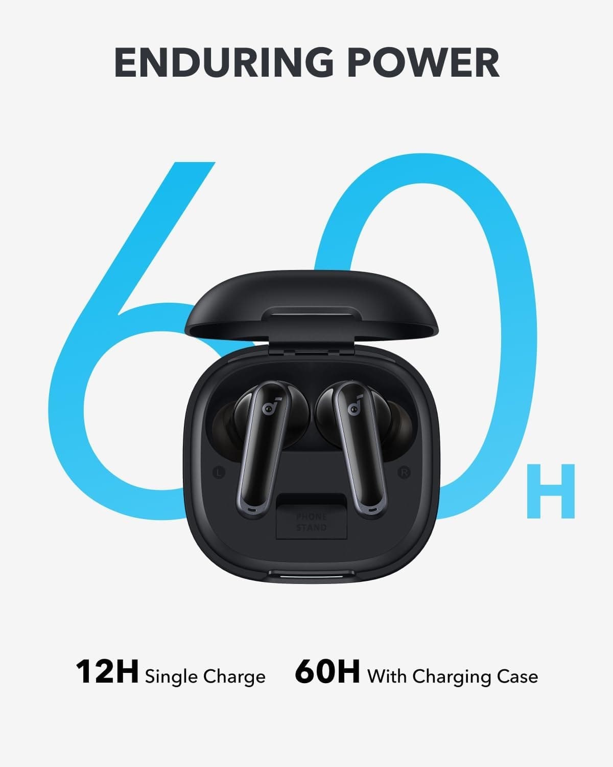 Soundcore Anker P40i Noise Cancelling Wireless Earbuds – 60H Playtime, Heavy Bass view 3