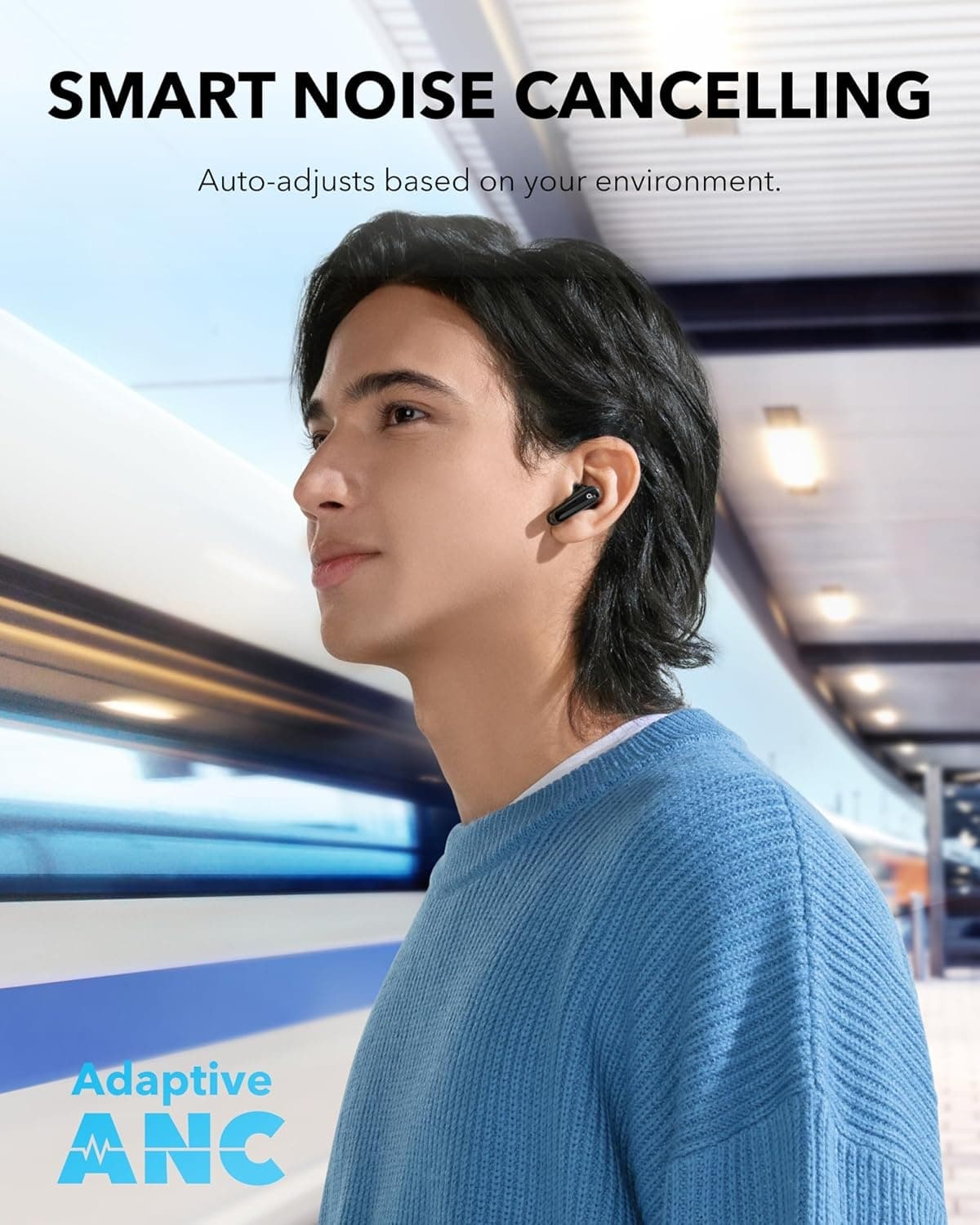 Soundcore Anker P40i Noise Cancelling Wireless Earbuds – 60H Playtime, Heavy Bass view 6