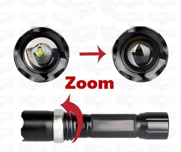 Swat Rechargeable Torch Light view 3