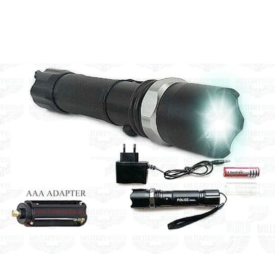 Swat Rechargeable Torch Light view 2
