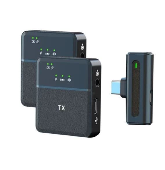 SX8 Professional Wireless Double Microphone Type C view 1