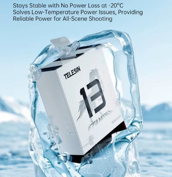 Telesin High Performance Battery For Gopro Hero 13 view 2