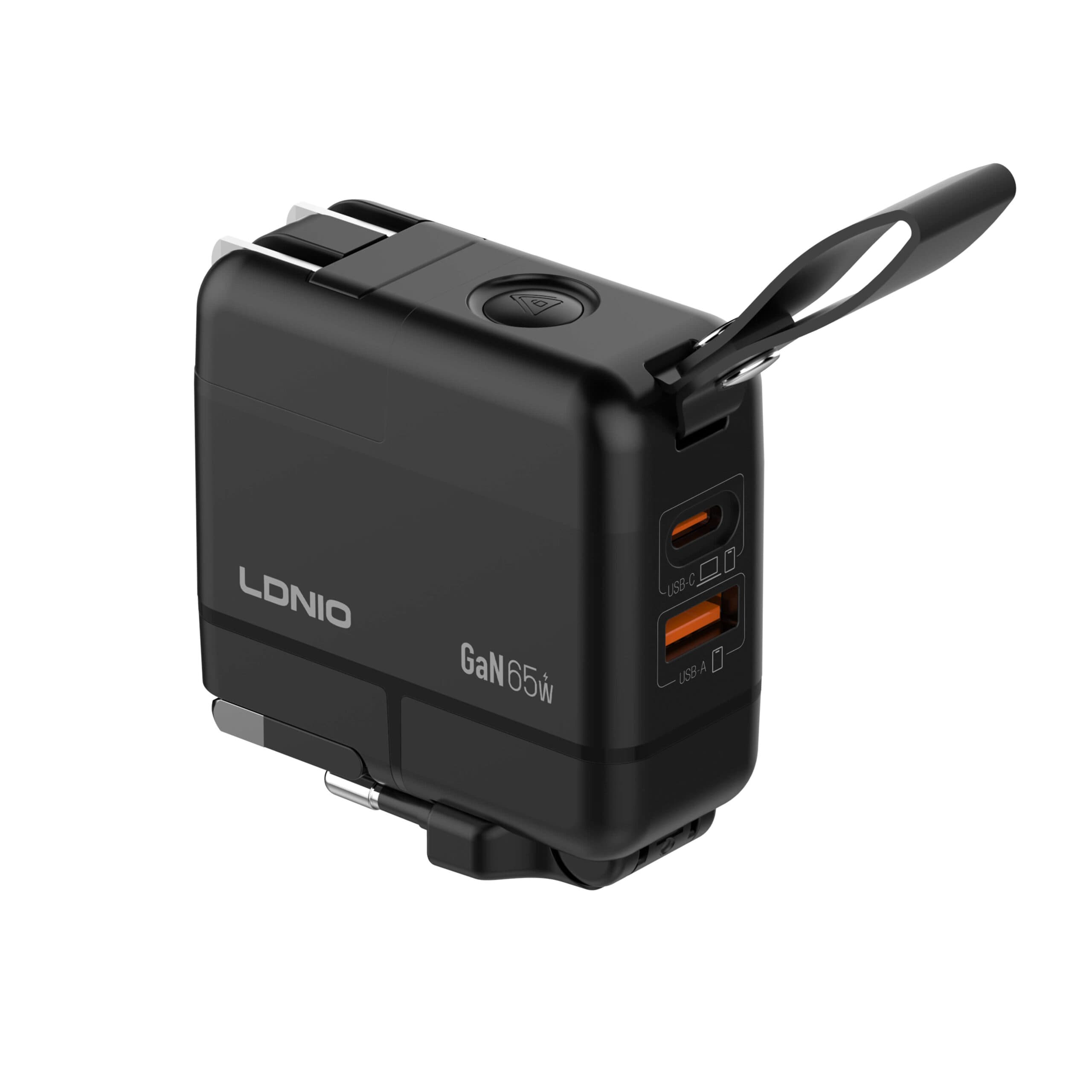 The LDNIO Q2618 GaN 65W Fast Charging Universal Travel Fast Charger Comes With EU/UK/US Adapter view 2