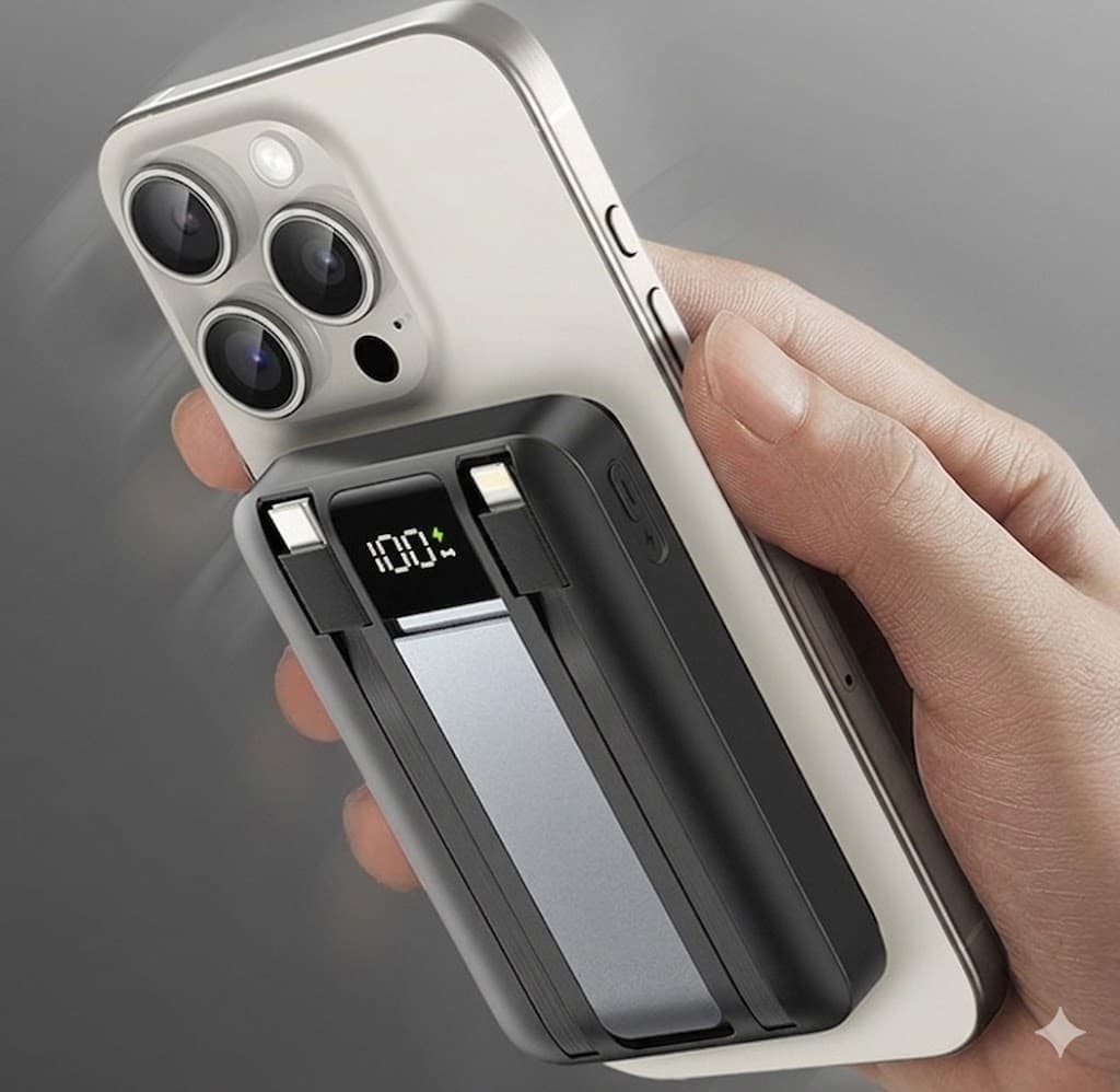 TOTU PB1019 Magnetic Powerbank 10000mAh Fast Charging Stand With Cable view 6