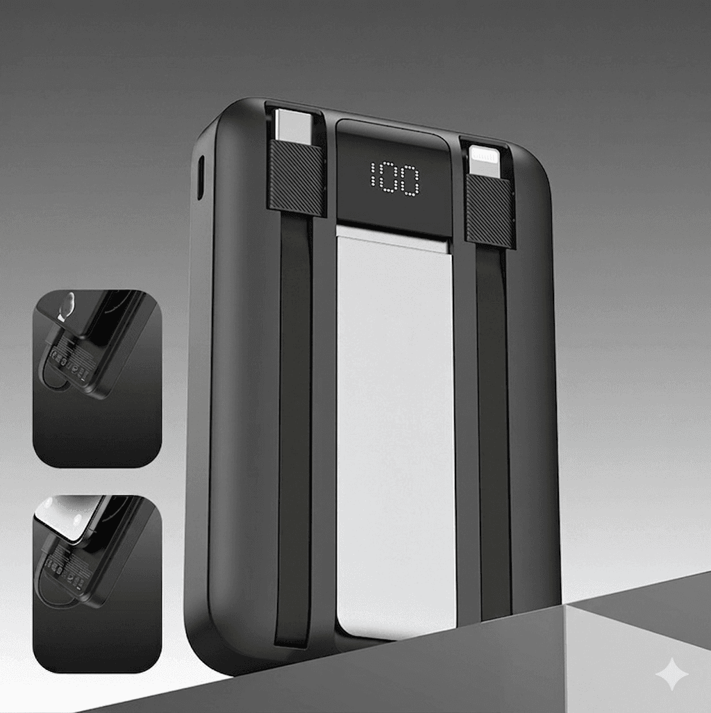 TOTU PB1019 Magnetic Powerbank 10000mAh Fast Charging Stand With Cable view 5