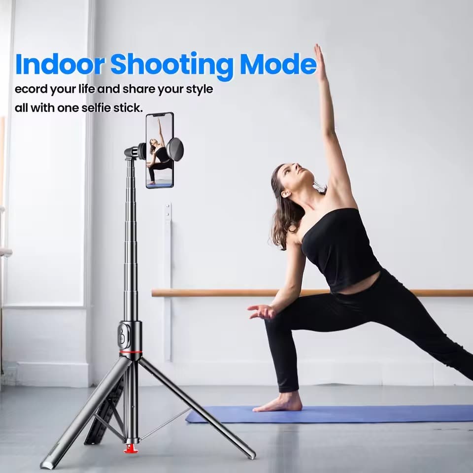 TT01 70-Inch Portable Auto Pop-Up Tripod With Bluetooth Remote view 4