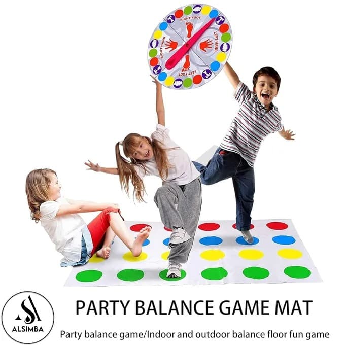 Twister Classic Fun Body Movement Board Game view 2