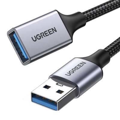 UGREEN 25285 USB 3.0 Extension Cable (5M) – A-Male To Female High-Speed Extender view 2