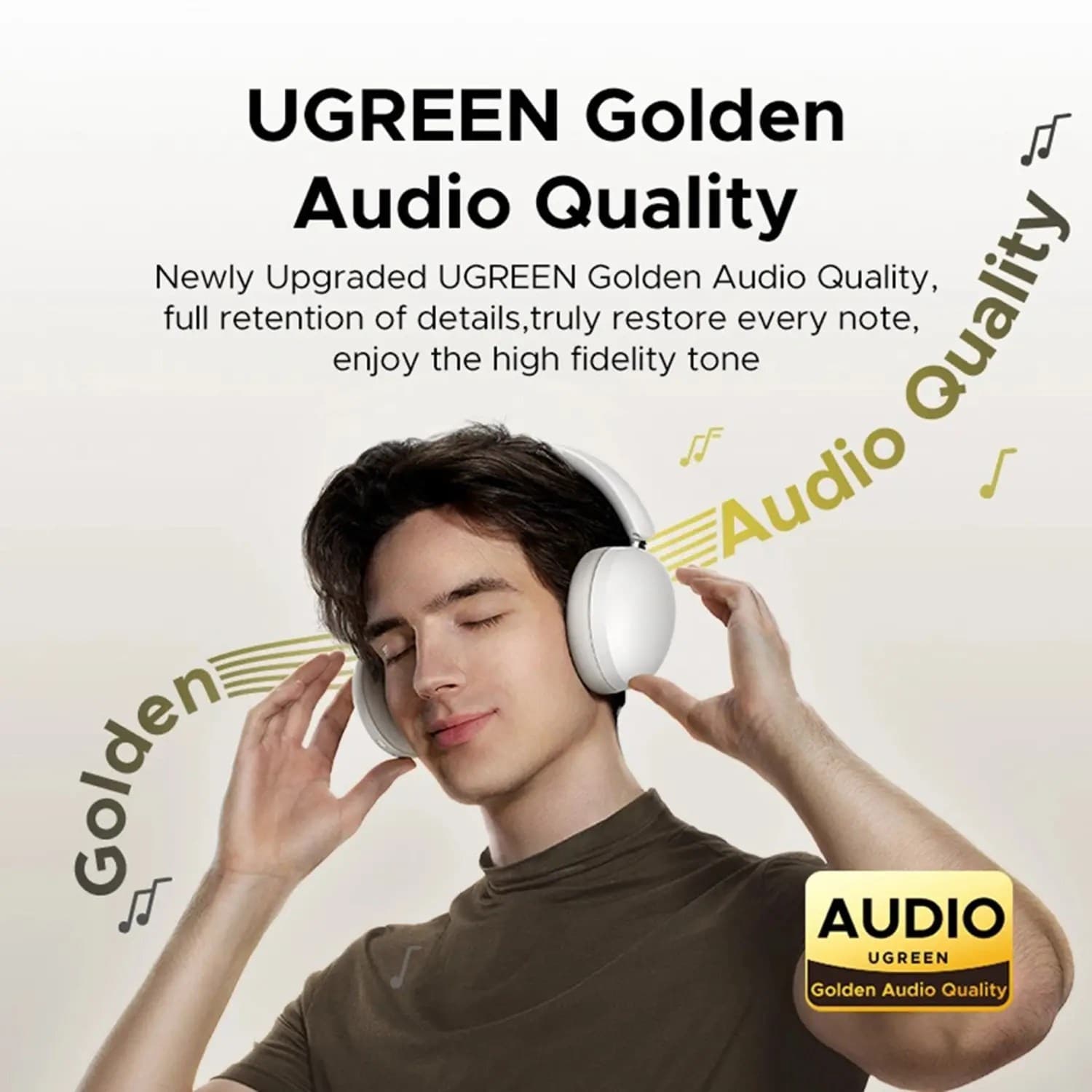 UGREEN HP205 Studio Max2 Wireless Over-Ear Headset view 2
